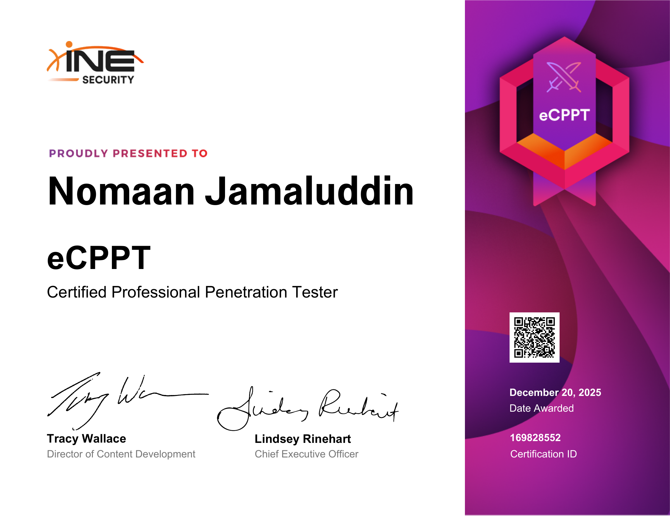 eCPPTv3 Certification Badge
